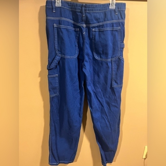 Simple Society Wide Leg Carpenter Jeans Size 11/30 Skater Retro Hipster Grunge - Picture 8 of 9